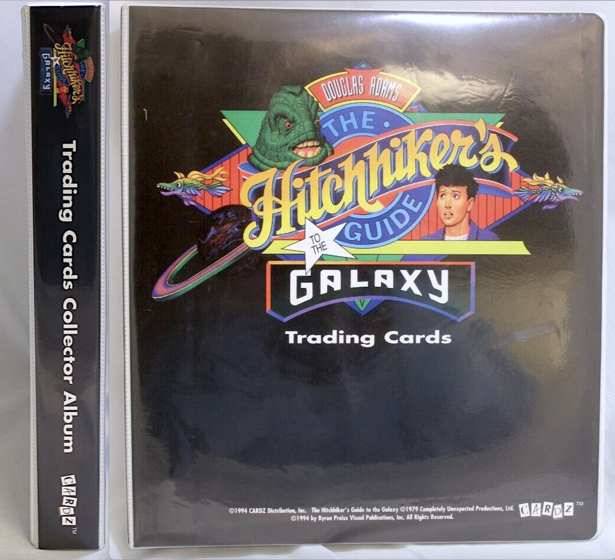 HG2G Scrapbook on Twitter "The Hitchhiker's Guide To The Galaxy Trading Cards Collector Album