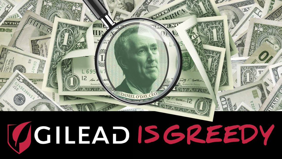People globally are still dying of #COVID19, but @GileadSciences refuses to share lifesaving tech for the coronavirus treatment remdesivir. Meanwhile, #GreedyGilead made $27B in revenue in 2021, profiting off people’s lives. #PeopleBeforeProfit #PharmaGreed