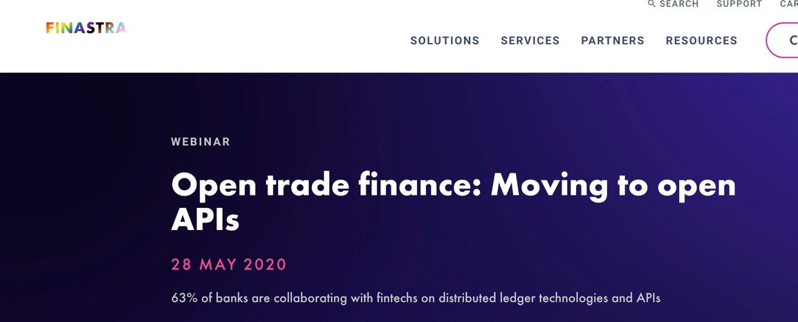 💥RIPPLE PARTNER FINASTRA: 63% OF BANKS ARE COLLABORATING WITH FINTECHS ON DLT AND APIS💎💎💎💎💎💎💎💎💎💎💎💎💥