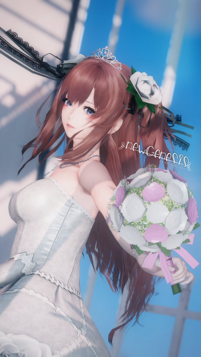 💐June bride💐
#メンテの日なのでssを貼る 
#PSO2NGS_SS