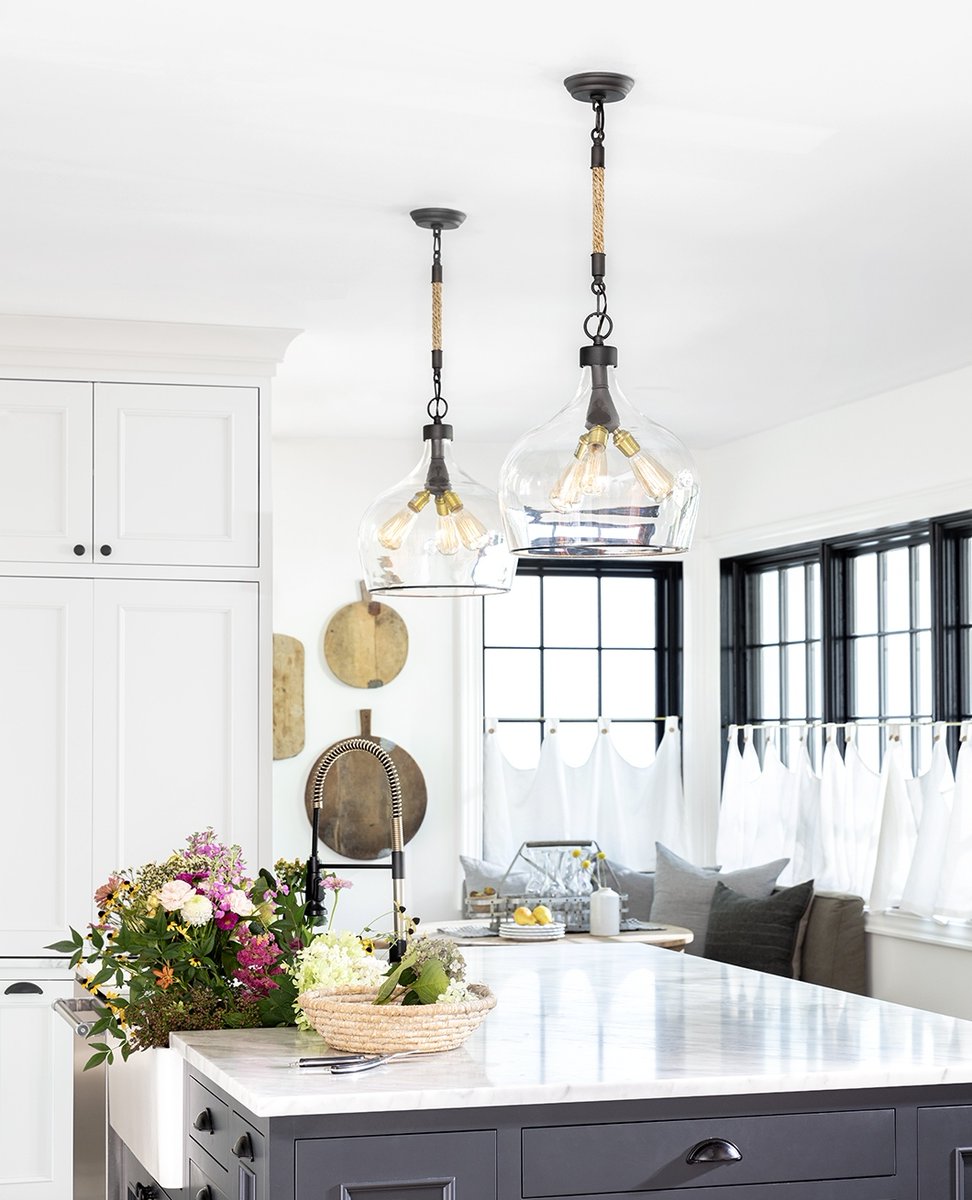 Are you looking for a way to bring some brightness and style to your kitchen? Check out the gorgeous Demi John Pendant, perfect for any room in your home ✨