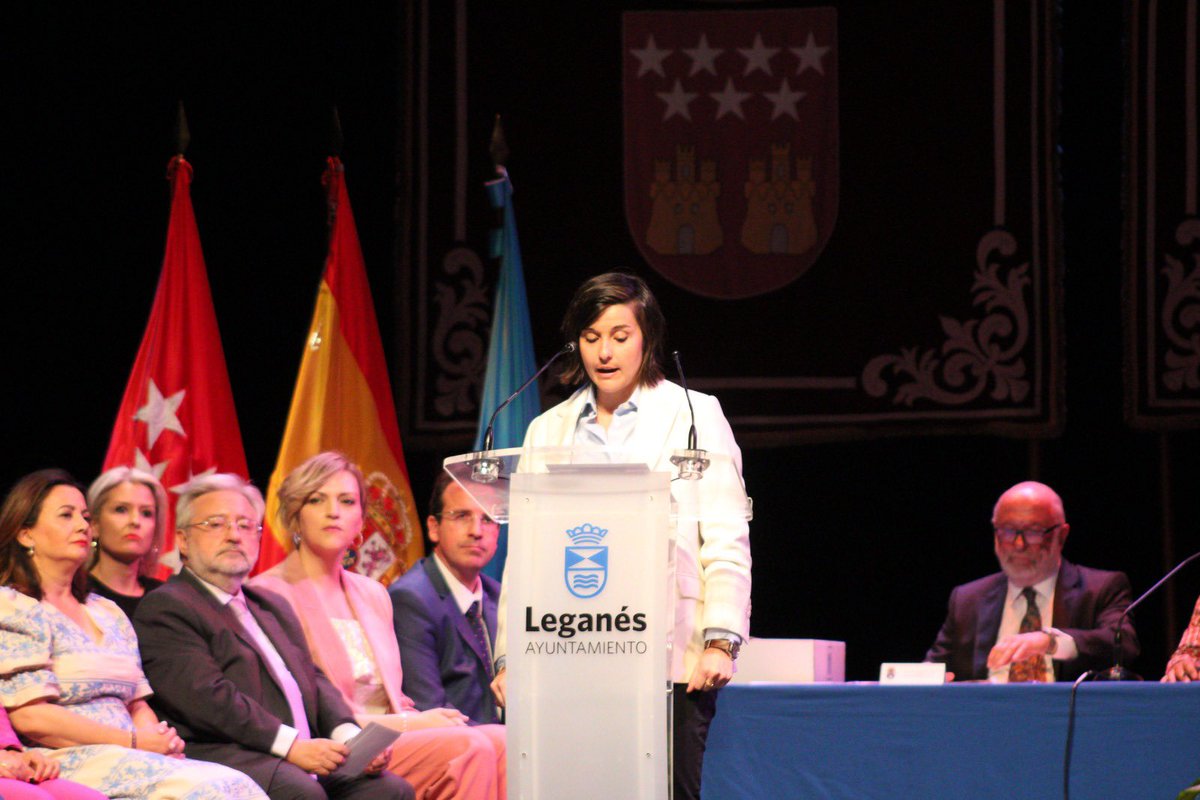 🚨 Almudena Jiménez García (PP), nueva concejala de Festejos de Leganés.