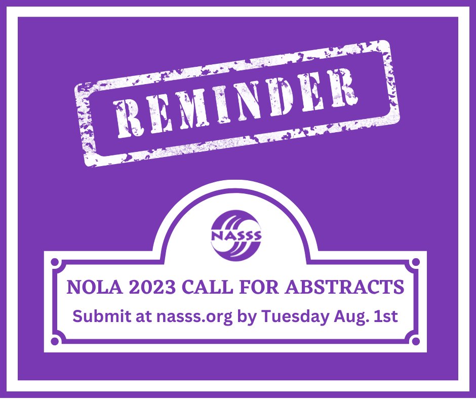 On behalf of your #nasssNOLA203 conf. committee, we’re pleased to announce the Call for Abstracts!  nasss.org/abstractsubmis…
Share widely and get ready for #NOLA (or perhaps virtually)!
#sociology #sociologyofsport #sportsociology #nasss #physicalculture #SSJ #IRSS #sportinsociety