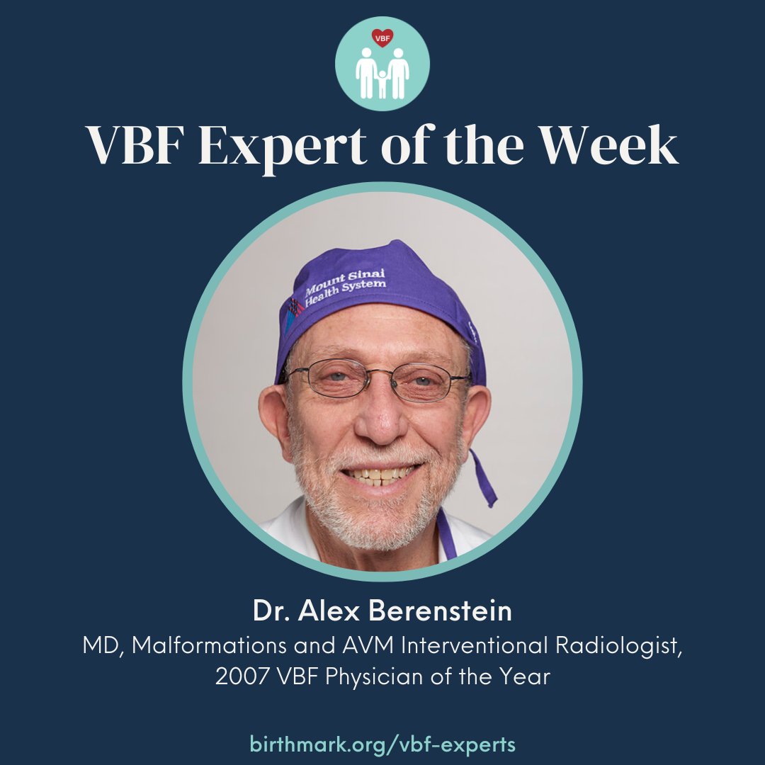 Presenting our #VBF Expert of the Week! Contact or read more about this Expert by visiting the link below: birthmark.org/vbf-experts/

#VascularBirthmarksFoundation
#thoughtleadership #expertinsights #VBFexperts #thoughtleaders #industryexperts