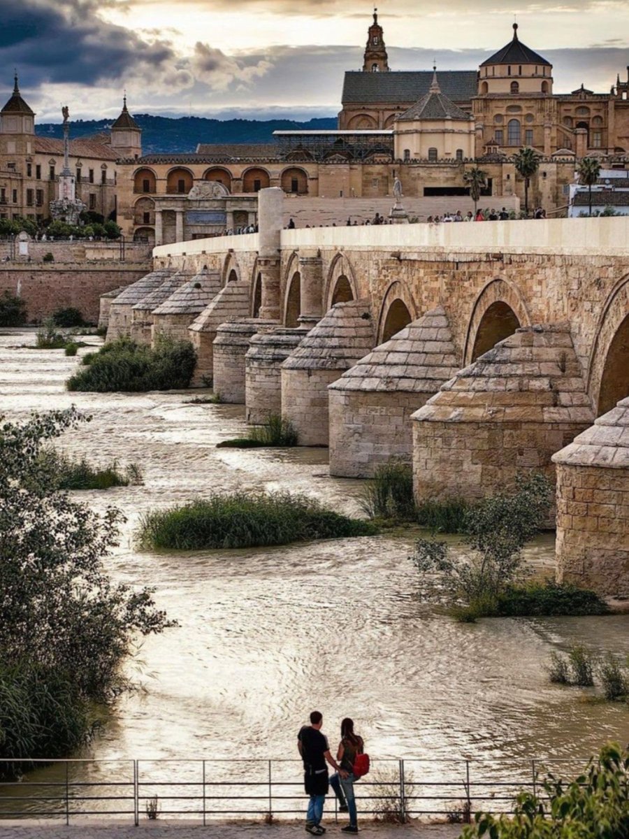 Roman bridge of Córdoba. Built in the 1st century by the Romans. What did they know in the first century that we do not.