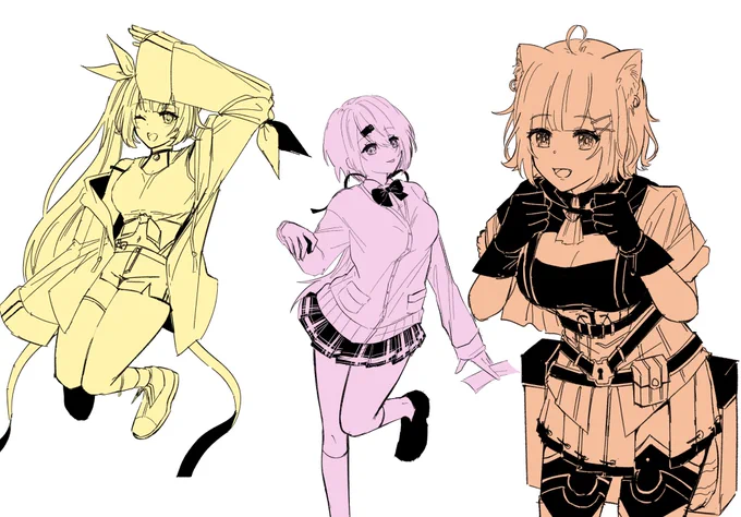 前ランダムで選んで描いたv いっぱい描けるようになりたい