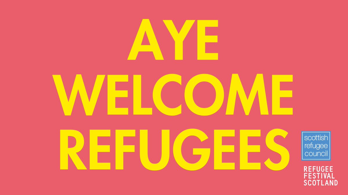 Every person has write to feel safe to share their voice and create the best possible future. We welcome refugees! We welcome their stories shaped and told their own way. Today we celebrate World Refugee Day! #RefugeesWelcome #RefugeeWeek #RefugeeDay #RefugeeFestScot #TheMovement