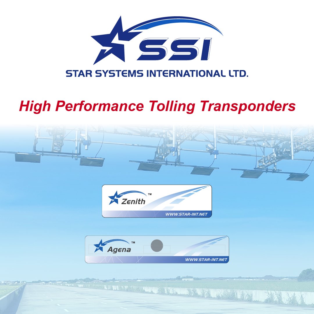 StarSystemsInt's tweet image. SSI Receives the E-ZPass Group&apos;s Approval for its High Performance Tolling Transponders

Click here to see the full Press Release - wp.me/p92C3y-1C1

#starsystemsinternacional #SSI #smartcities #AVI #tolling #ezpass