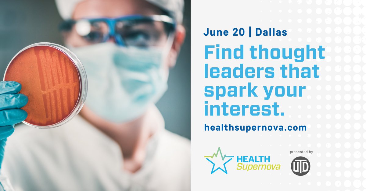 ✨ TODAY✨ Health Supernova, presented by @UT_Dallas, is bringing the full power of Capital Factory’s network to spark meaningful connections among health tech innovators! 🚀💥

Check in begins at 8:30 AM. Don't have a ticket? Join the waitlist 👉 hubs.ly/Q01SGnnP0