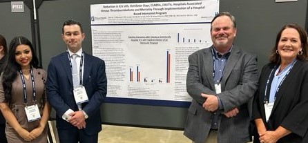PGY2 Dr. Juwairiah Mohammad and PGY1 Dr. Charles Mansour presented research with Dr. Michael Wilson at the 2023 American Thoracic Society meeting in Washington D.C. Learn more about our program's research and scholarly activity at fal.cn/3zeUM