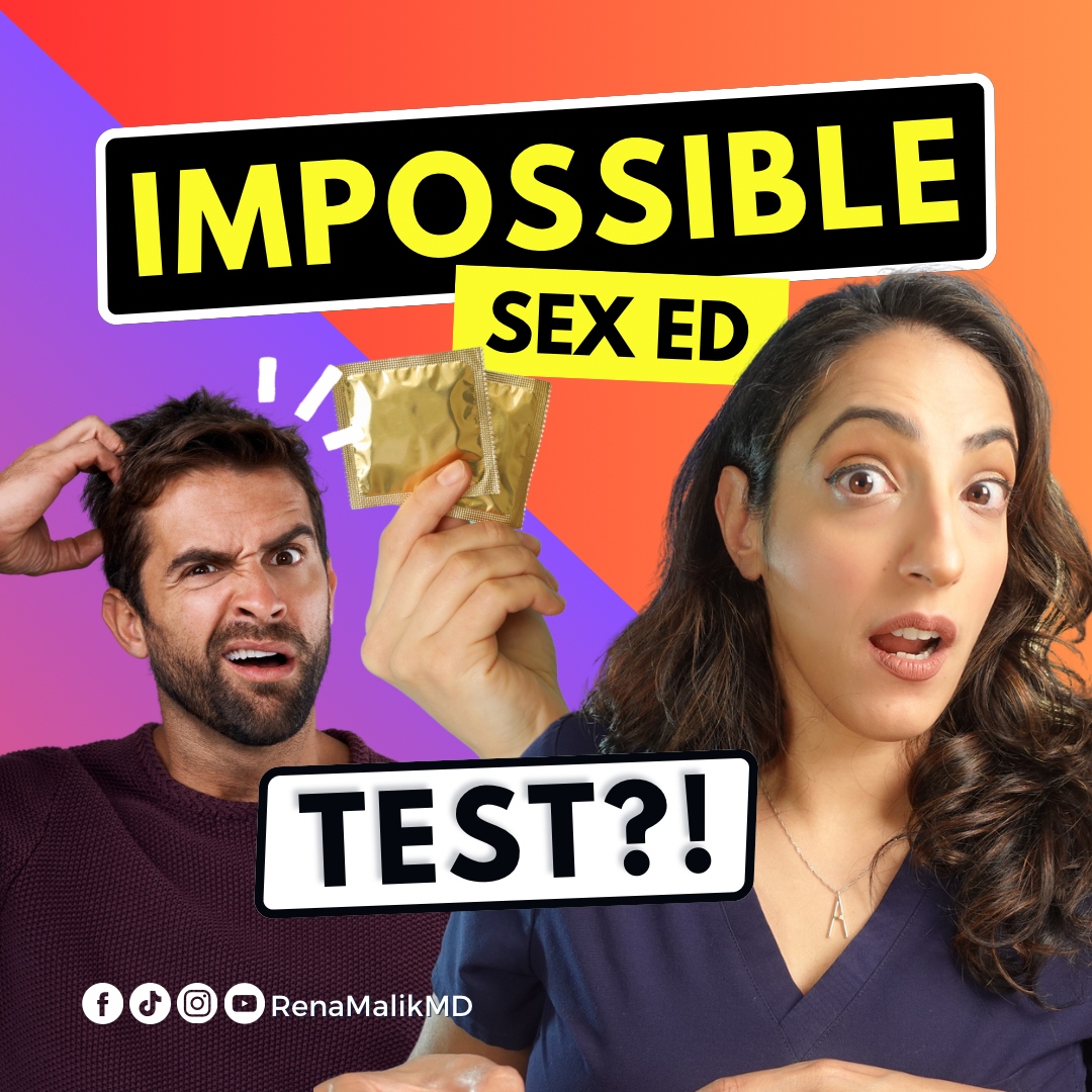 Will I be able to pass this sex ed test?  Watch it here youtube.com/watch?v=BYJS1W…

#sexed #sexualed #sexualeducation #urology #urologist #renamalikmd