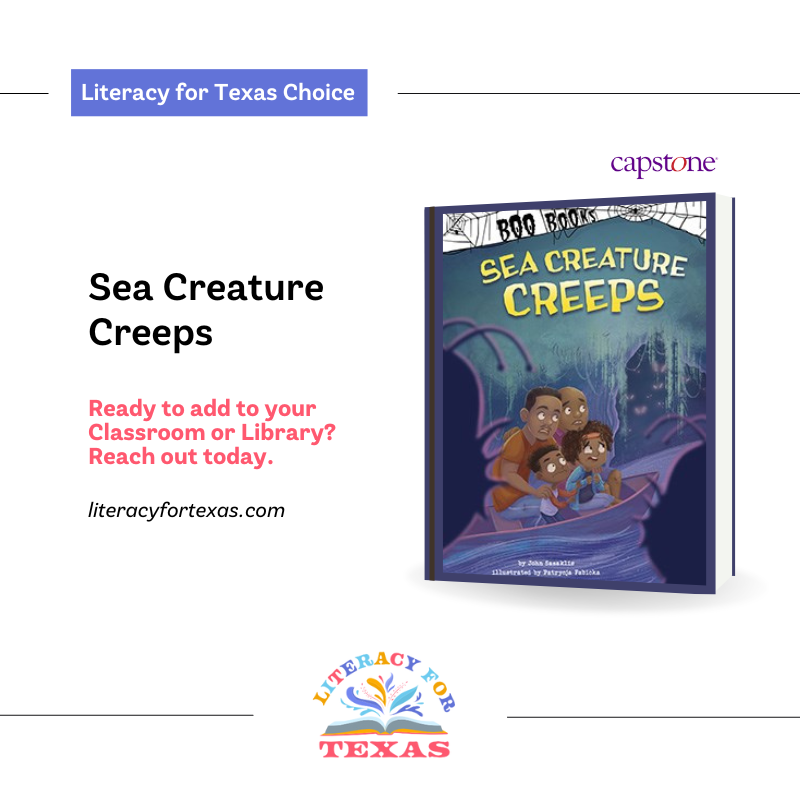 LiteracyForTX's tweet photo. NEW for Spring 2023 from @CapstonePub! Let's chat about your collection development needs and how we can best support you and your collection: https://t.co/rx7blKLoRR #TxLChat #TxASL #TXLA https://t.co/hcG5YmG61U
