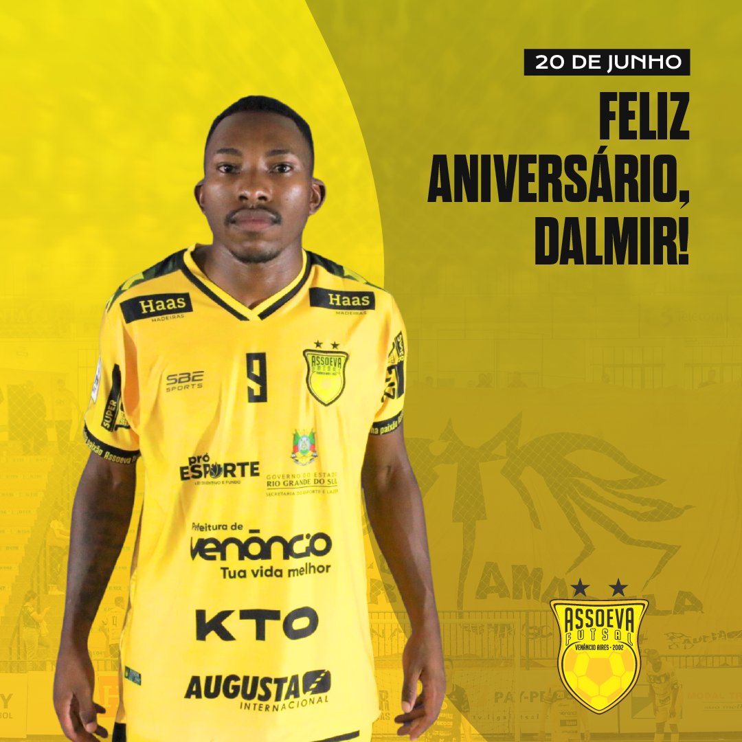 Parabéns, Dalmir! Aproveite seu dia, garoto!

<a href="/dalmirsilva222/">Dalmir Silva</a>

FEBRE DE FUTSAL. 💛🖤

#Assoeva #Futsal #VenâncioAires #LNF