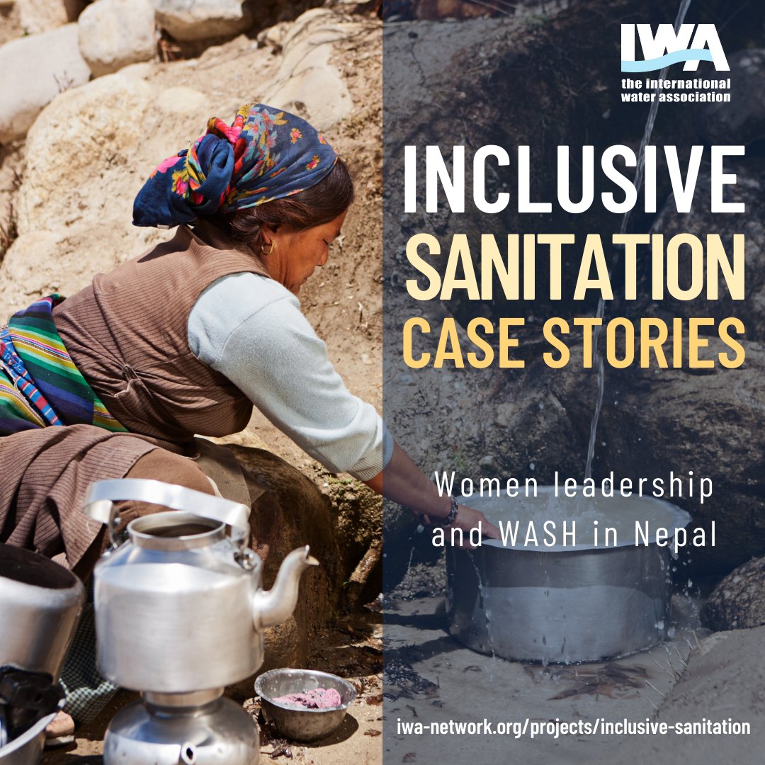 IWAHQ's tweet photo. 🚺💧 Women's leadership in #WASH is essential for equitable decision-making. In #Nepal, progress has been made, but there's still work to be done. 

Learn more with this inclusive case study from Nepal! #GenderEquality #WomenInWASH https://t.co/Gin7zQ7Ofd https://t.co/GA1KHYAPqb