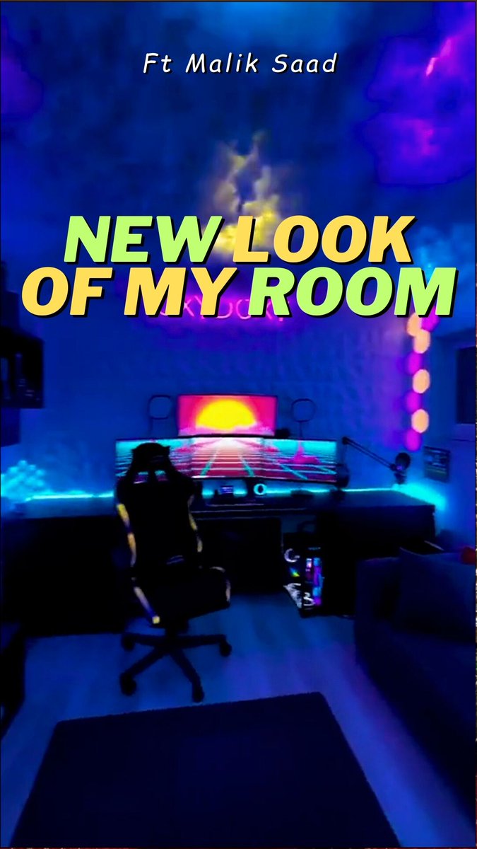 New Look OF My Room 🙌 Video Uploaded On YouTube Go check it out Link ⬇️⬇️⬇️ youtube.com/shorts/F8PXqGF… . . . . . #msproduction #Letsconnect #pindi #islamabad #reel #today #saadmalik #maliksaad #rawalpindi #Pakistan #nature #room #rgb #Look #New #look #reel #RGBroom #lights