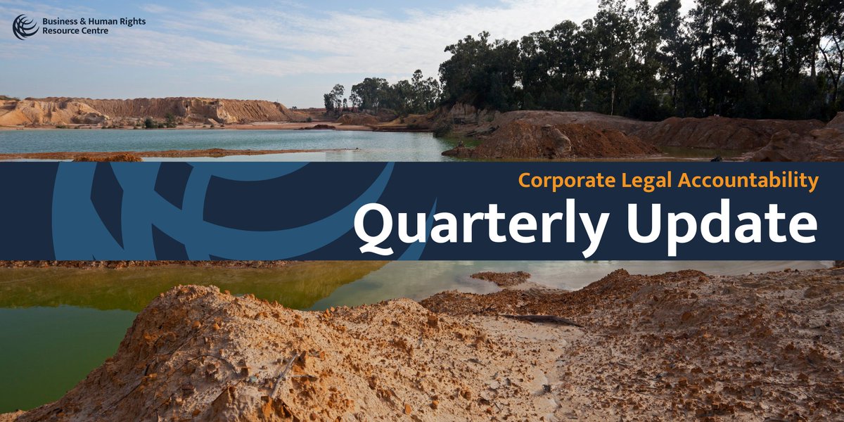 BHRCmedia's tweet photo. Our new Corporate Legal Accountability update contains the latest on #BizHumanRights lawsuits including...
⚖️ Albemarle, Antofagasta, Barrick Gold &amp; BHP: Copper &amp; lithium mines in Chile
⚖️ Lithium Nevada: USA mining licence approval
👉 https://t.co/3jfqfR1V5Z
@cla_bhrrc https://t.co/wpA3vTkfrk