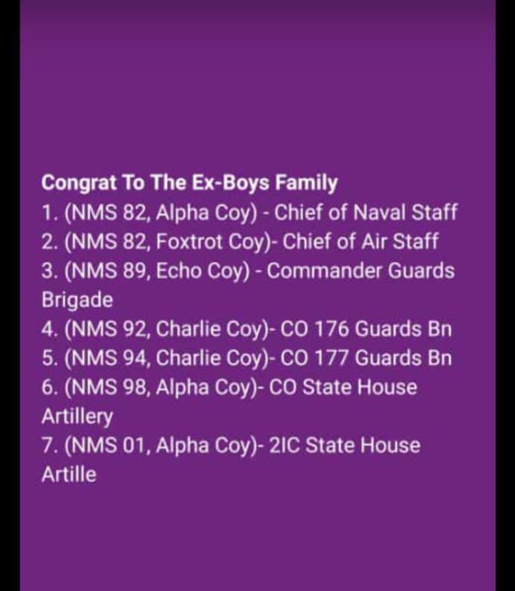 beelalayuba's tweet photo. Mother NMS producing great men since 1954.β€οΈ #EXBOYS https://t.co/zrfLq8XvXh