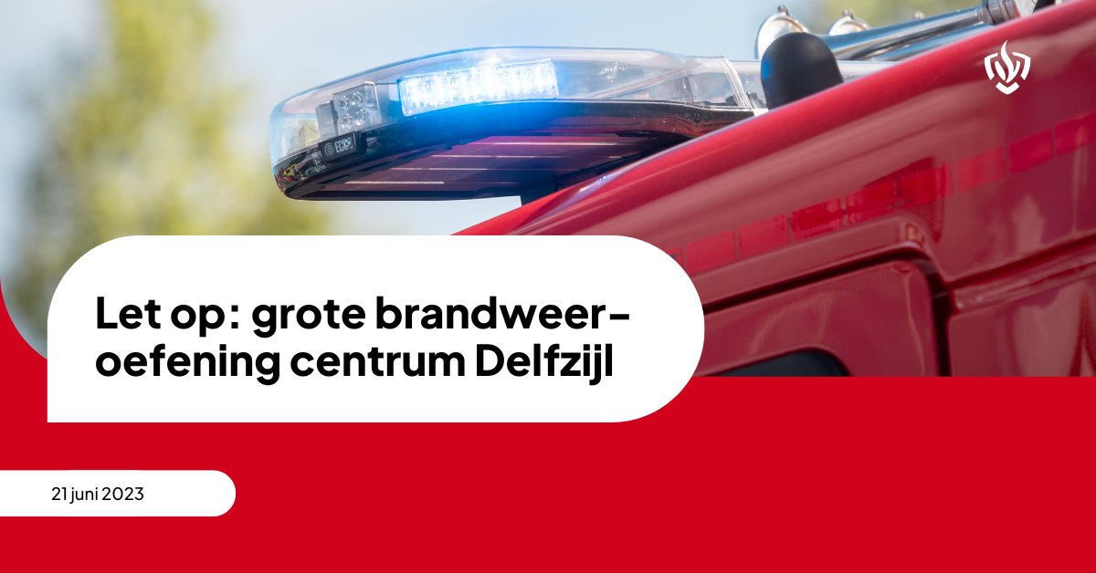 Vanavond van ongeveer 19.00 tot 22.00 uur oefenen wij in het centrum van Delfzijl.  

Zie je ons rijden, dan is er (als het goed is) niets aan de hand. 

Wil je komen kijken? Dat mag! 

<a href="/AmbulancezorgGR/">Ambulancezorg Groningen</a> <a href="/POL_Groningen/">Politie Groningen</a> <a href="/Eemsdelta/">Gemeente Eemsdelta</a>