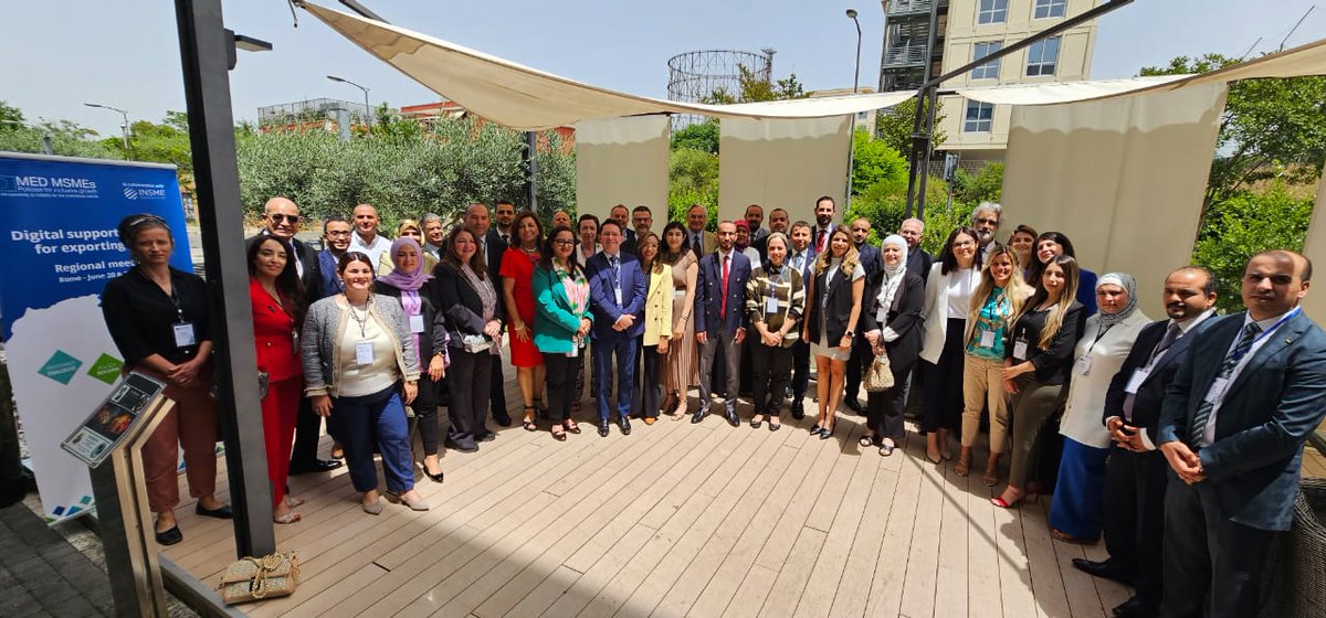 #HappeningNow  "support services for exporting SMEs"
June 20 &amp; 21, 2023, organized by <a href="/MED_MSMES/">MED MSMEs Programme 🇪🇺</a> in partnership with <a href="/INSME_/">INSME Association</a> ! Join the conversation, engage with experts, and make an impact! 

Register now:
Day 1: bit.ly/3oTdcfL
Day 2: bit.ly/3CpnmYr