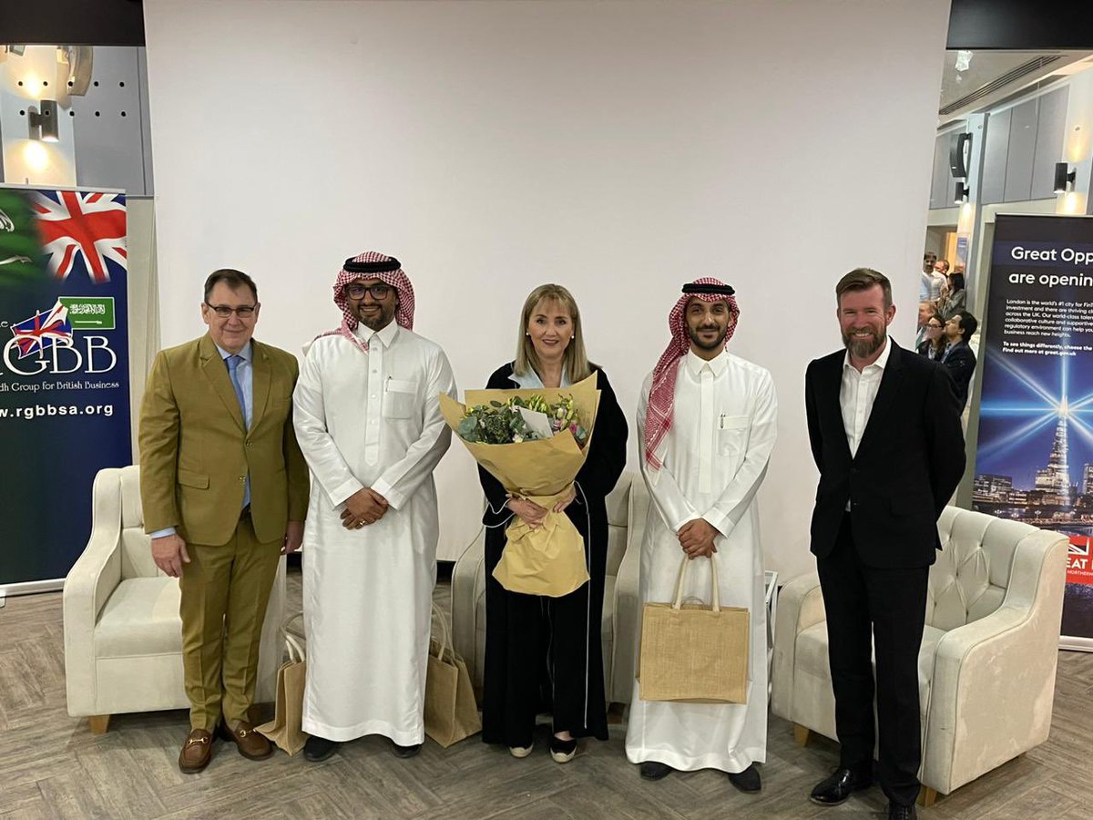 faisaldak's tweet photo. I am delighted to participate in the business briefing programme for the RGBB - Riyadh Group of British Business as a guest speaker. 

HH @GGuevaraM was an outstanding speaker filled us with hope that the tourism industry in Saudi Arabia is going in the right direction. https://t.co/LIIxhRa1Mp