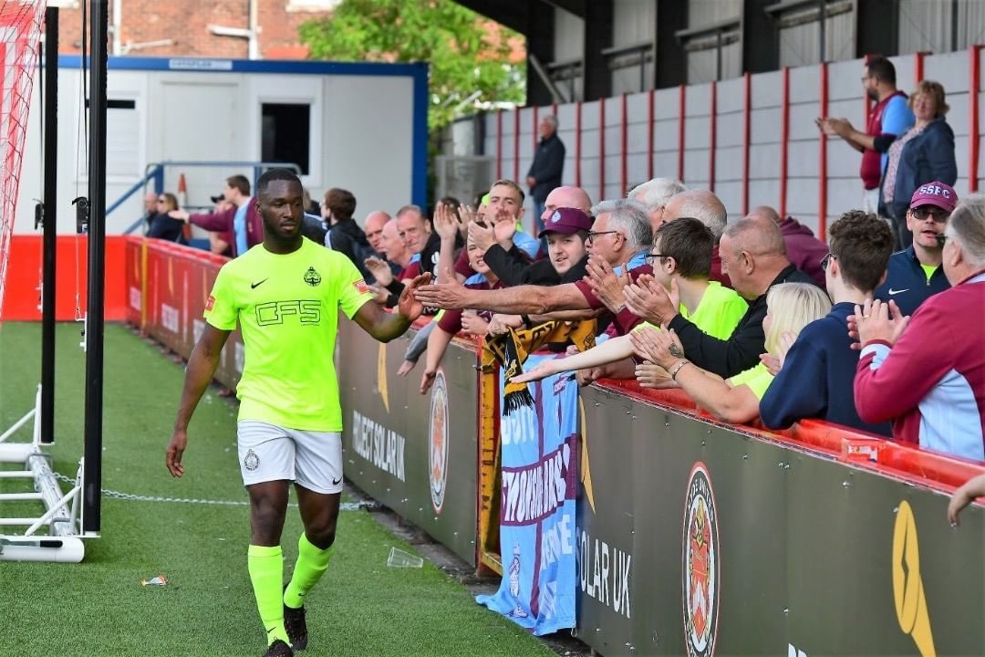 Enjoyed every moment at <a href="/SouthShieldsFC/">South Shields FC</a>  difficult start for me but I managed to accomplish everything at the end. I’d like to thank everyone at the club for making me feel welcomed and to the amazing fans . God bless everyone and all the best for the future x