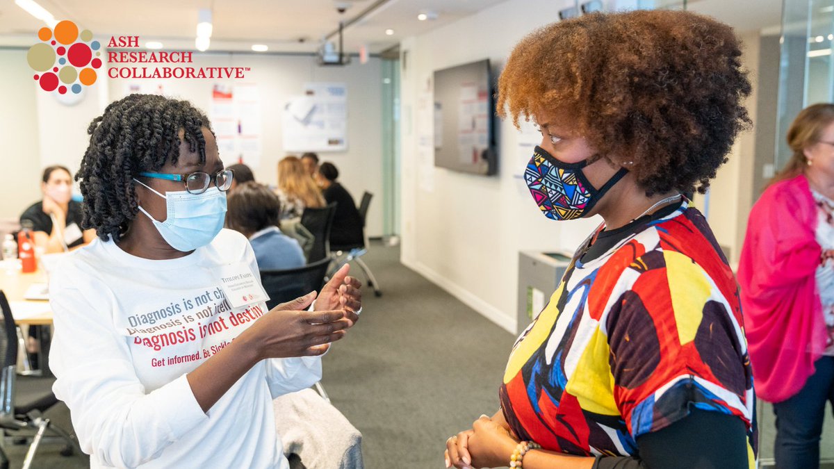 National Community Advisory Board (NCAB) Co-chair <a href="/DrTitiFasipe/">Ti-Lo</a> shared that getting to know other @ASH_Collab NCAB members has been remarkable, adding that they are unique, vibrant individuals whom she has learned countless lessons from. #WorldSickleCellDay (1/3)