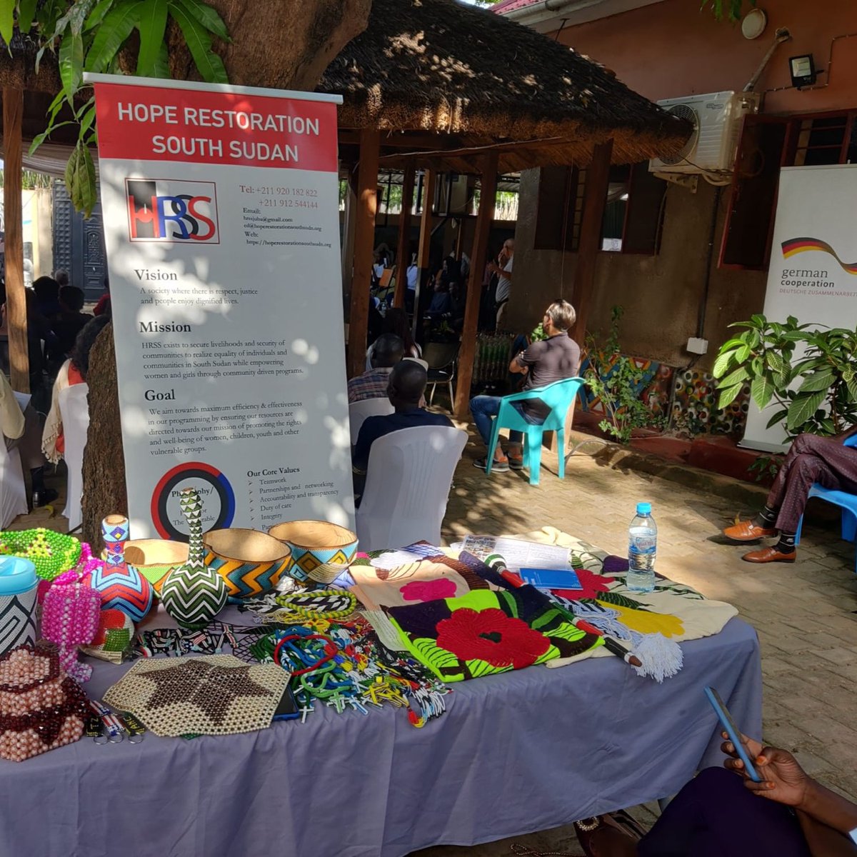 GIZ_SouthSudan's tweet photo. Thanks to all who contributed their thoughts &amp; experiences at yesterday's event on the International Day for the Elimination of #SexualViolence in conflict.

Let's stand together to support survivors and #endCRSV!

#IDESVC #SSOT @GERinSSD @EUinSouthSudan https://t.co/gdJ1M1J6ZY