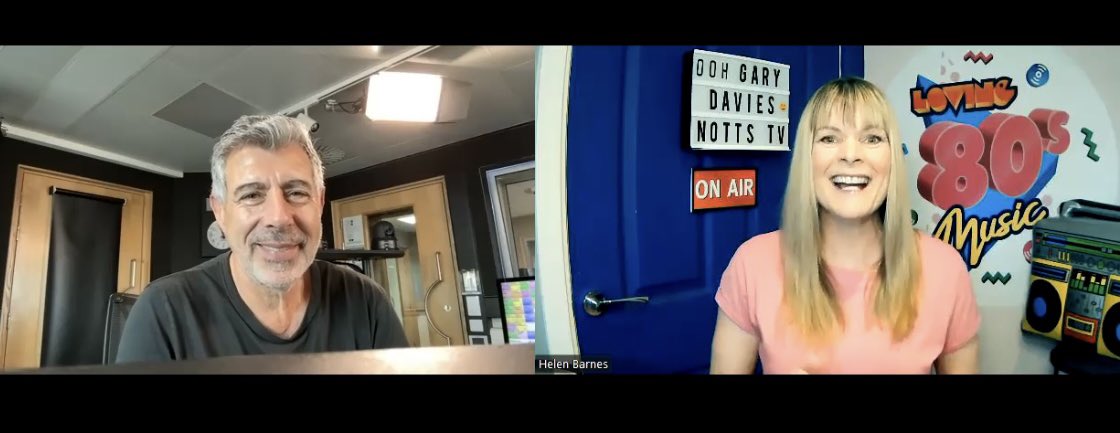 Loving80sMusic's tweet photo. Just AMAZING to chat to legendary @djgarydavies today about his #soundsofthe80s show, coming to @melbournehalluk #Derby, this Friday. Interview for @Notts_TV &gig review for #derbytelegraph @derbyshire_live. Video to run on here after #nottstv broadcast.
#legend #80smusic
❤️❤️ https://t.co/BAGy0BJgrT