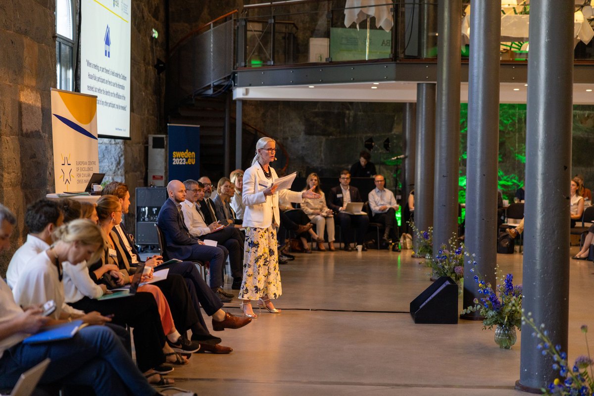 coe_civ's tweet photo. Big thanks to @FBA for co-organising the #CivilianCSDPForum in Stockholm under the auspices of @sweden2023eu and for making it a success. Click here to read more on the outcomes of the Forum: https://t.co/Hbru1Oqtvj
📸 Rodrigo Paras, FBA https://t.co/S6T7jCHbq8