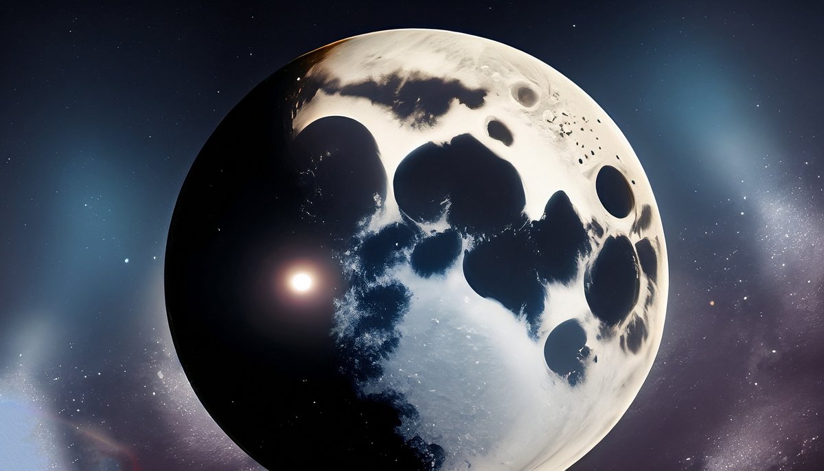 DGDesign97's tweet photo. "In the midst of chaos, there is also opportunity." 

- Sun Tzu

#moon #space #adobe #photoshop #dark #spots #design #graphicdesign https://t.co/85xvnZzb0s