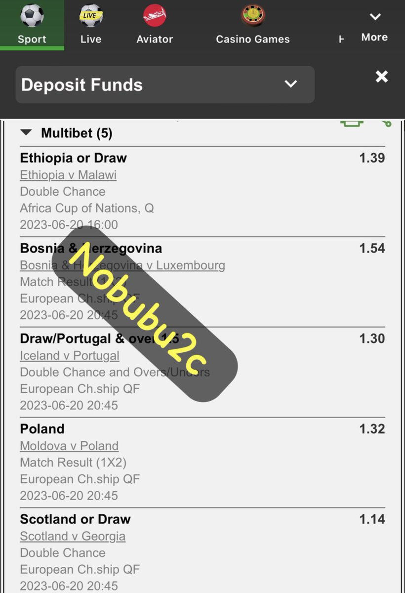 Nobuhle2C's tweet image. U1811DBB3 #4odds #betwaycode #lowodd