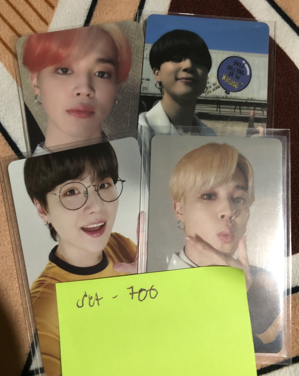 pjm_ptrcls's tweet photo. ‼️ wts lfb bts pc onhand ph ‼️

- set only for ₱700 + sf 
- u can look for kahati but i will ship sa iisang buyer lang po 
- all in good condition

tags. rm namjoon jin suga yoongi jhope jimin taehyung v jk jungkook decokit nrpc butter m2u motsp ver3 rpc https://t.co/TP2BIGXp9H