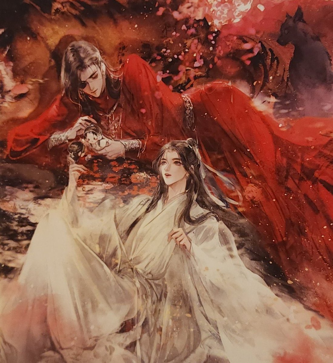 The new hualian art from Changyang is so beautiful! I got distracted by Hua Cheng’s waist-