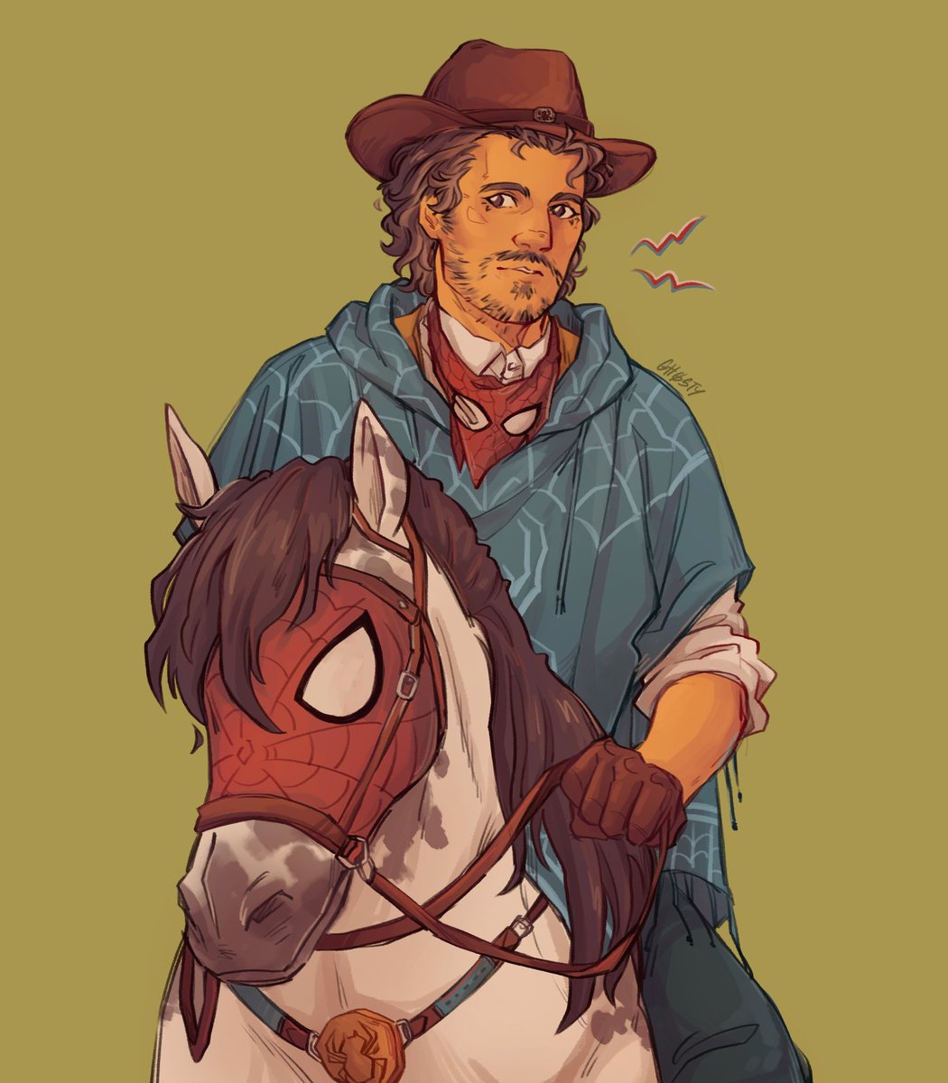 itsghostyxx's tweet image. Pedro??? Say no more 
#PedroPascal #WebSlinger #SpiderVerse