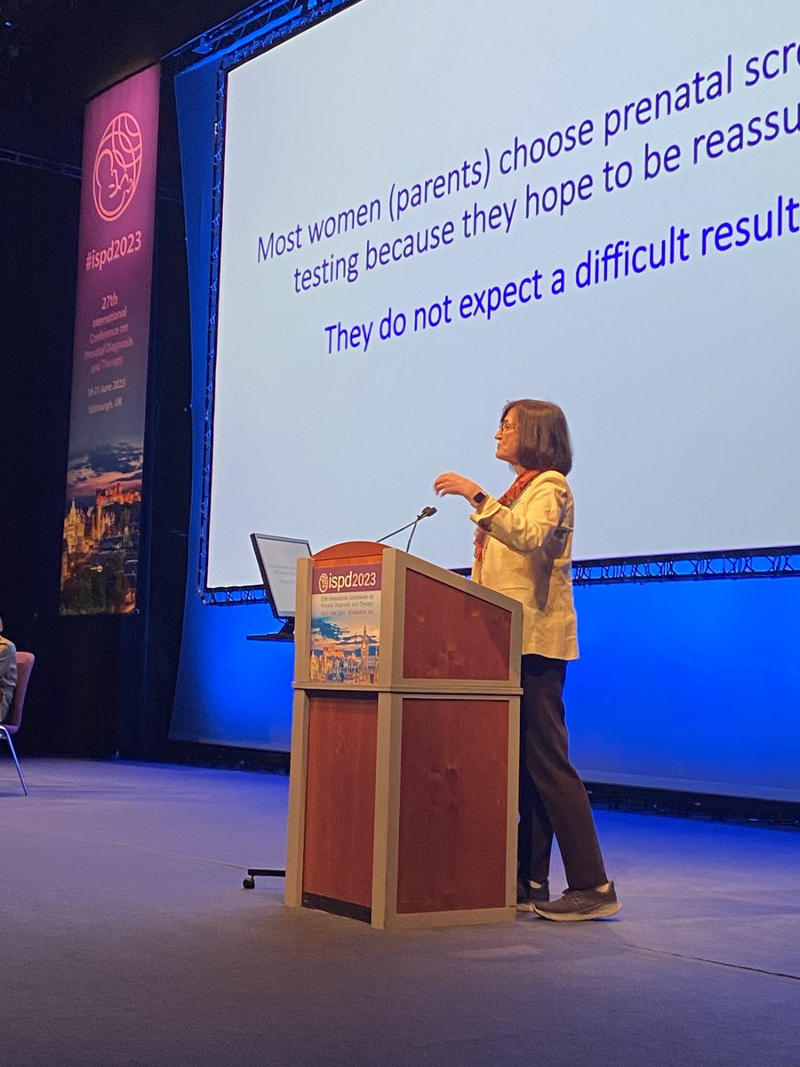 Dr. Van den Veyver follows up with the clinician's perspective. #ispd2023