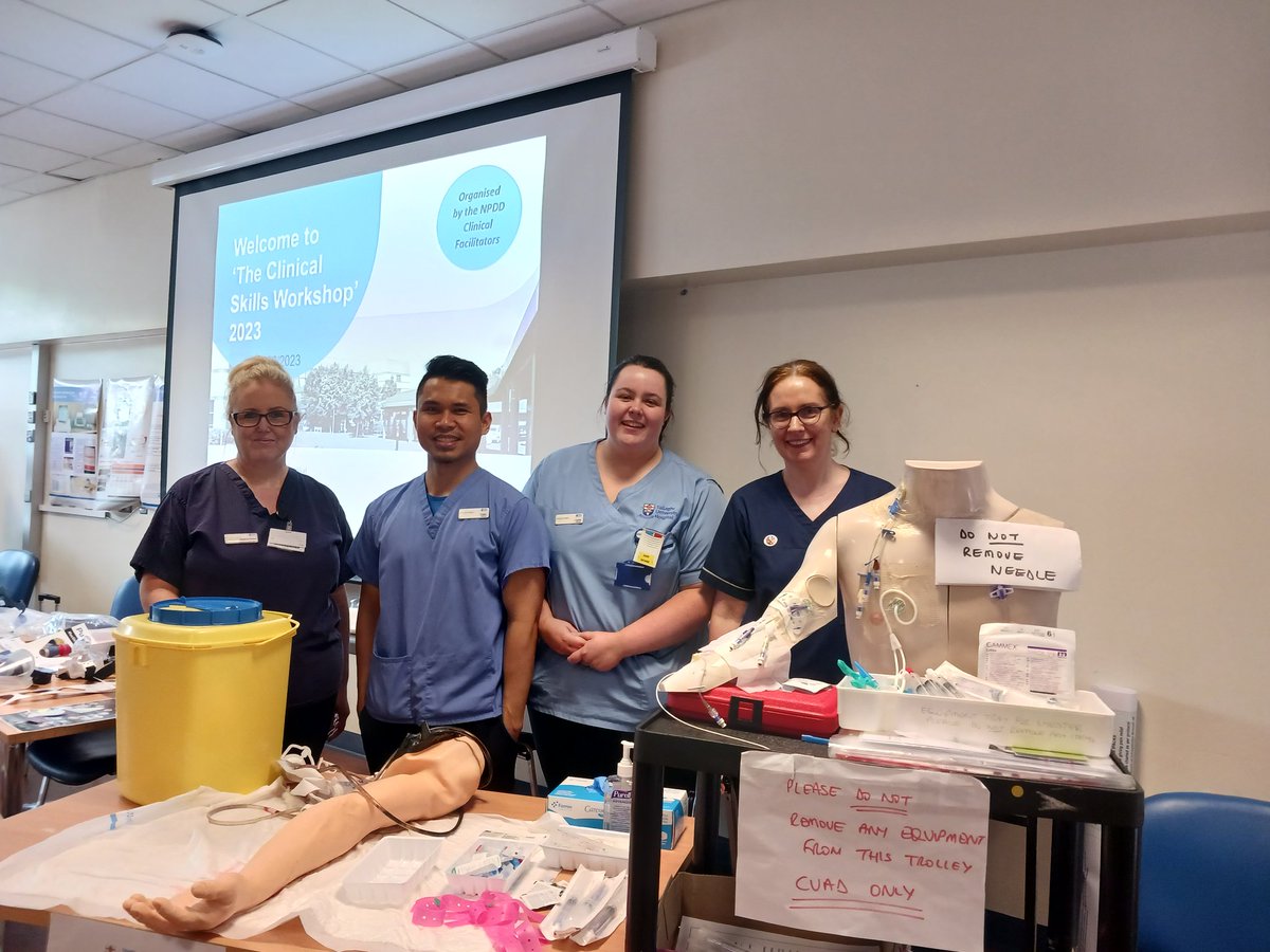 Great day at The Clinical Skills Workshop. Thanks to everyone who came to our CVAD and PVAD tables. 
#TUHworkingTogether #IVCteam #AMRIC #IPC