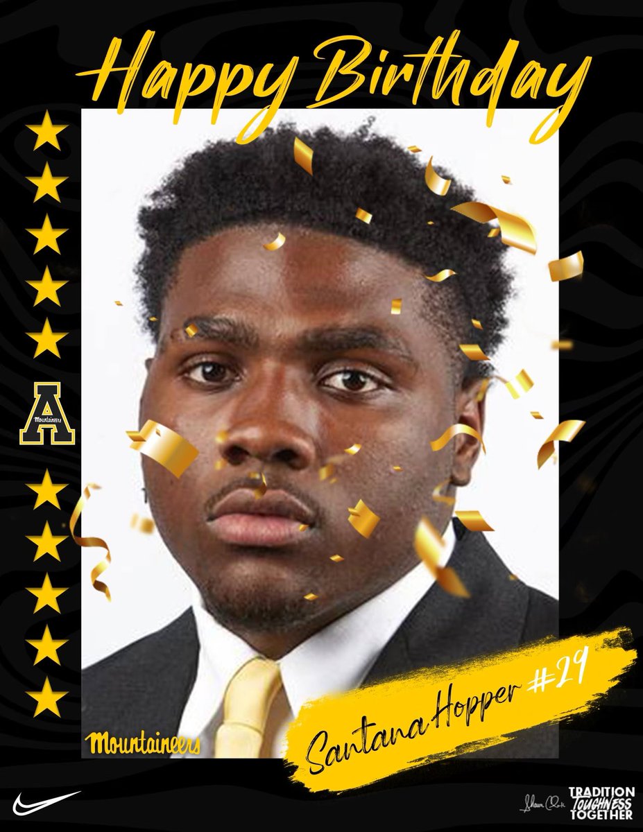 TR Triplett on Twitter "RT AppState_FB Happy Birthday