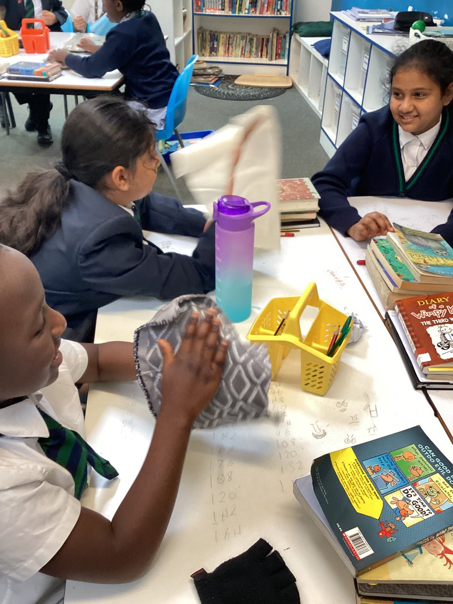 Exploring different fabrics in preparation for making our own stuffed animals in DT!