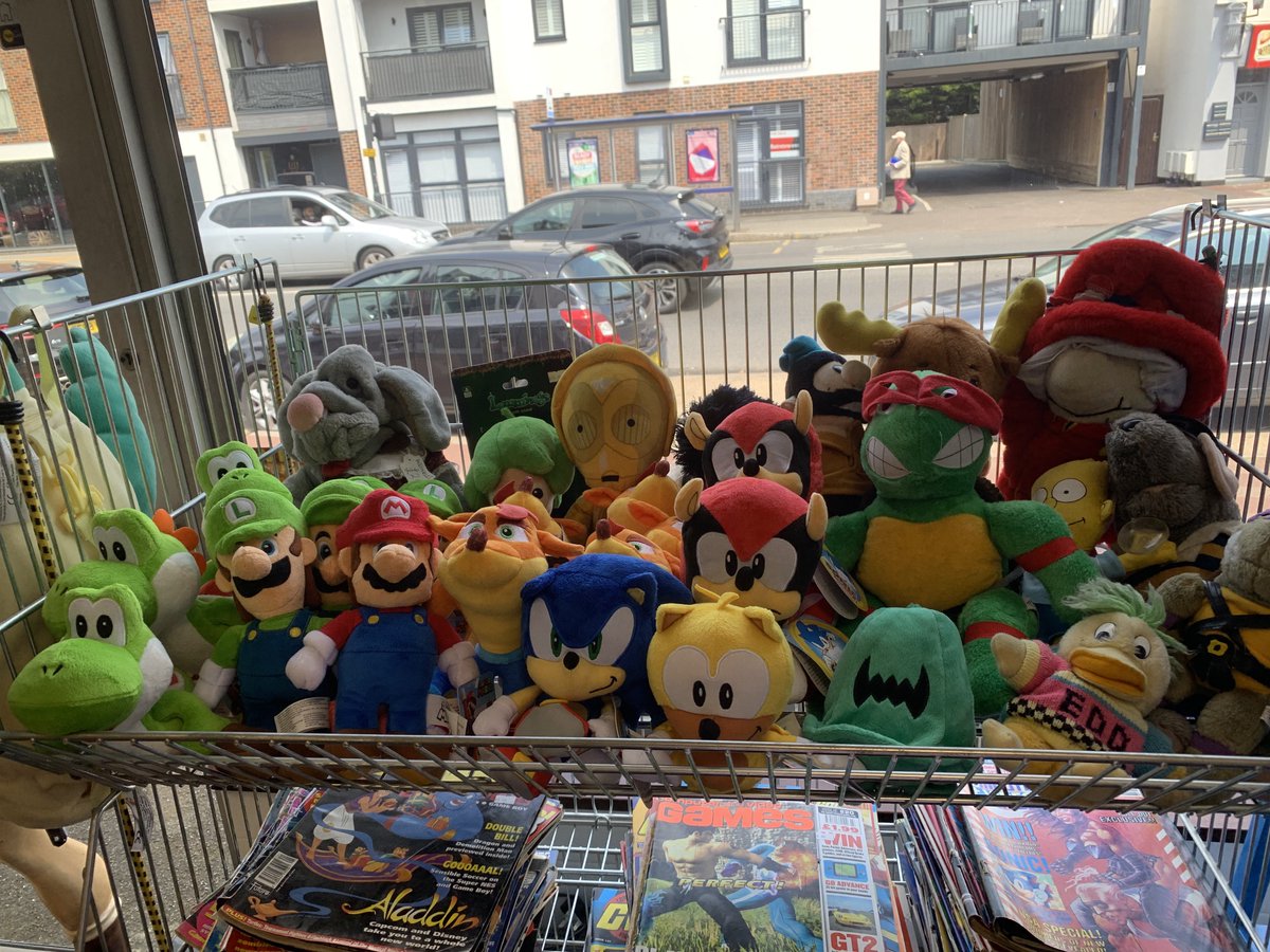 NEW IN

The Plushy section has been restocked with some new and tagged gaming plushies!

Mario, Sonic & Crash Banicoot themed! All are £10 each

#retroshop #retrogaming #retrogamingcommunity #retrotoys #toys #leighonsea #southend #rayleigh #hadleigh #benfleet #essex
