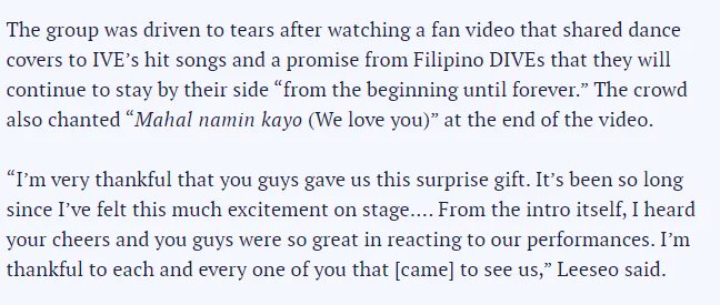 DiveForIVEPH's tweet photo. Thank you @rapplerdotcom !

#ThePromQueensinManila #IVE #아이브 #IVEinMNL https://t.co/yqdZxP7Vh1