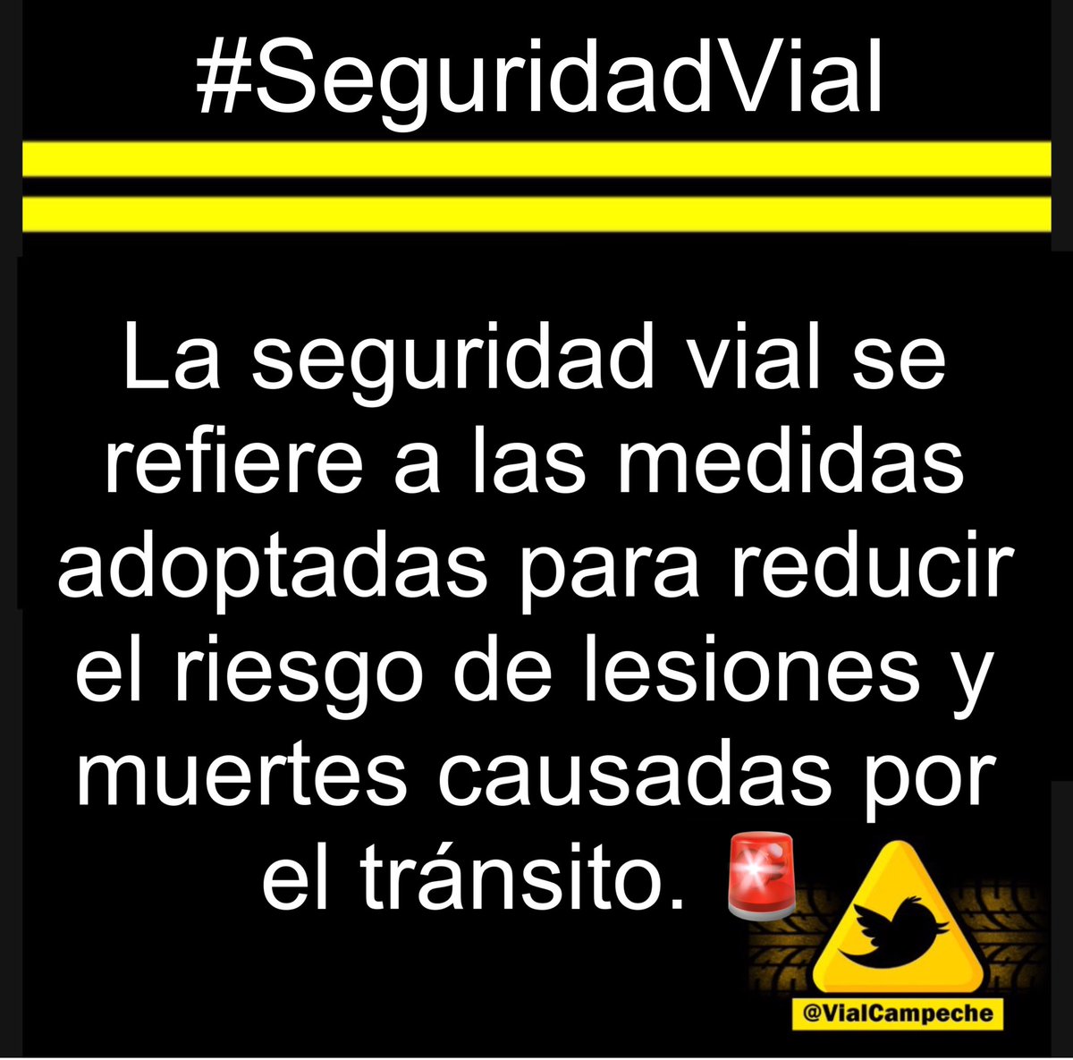 #SeguridadVial