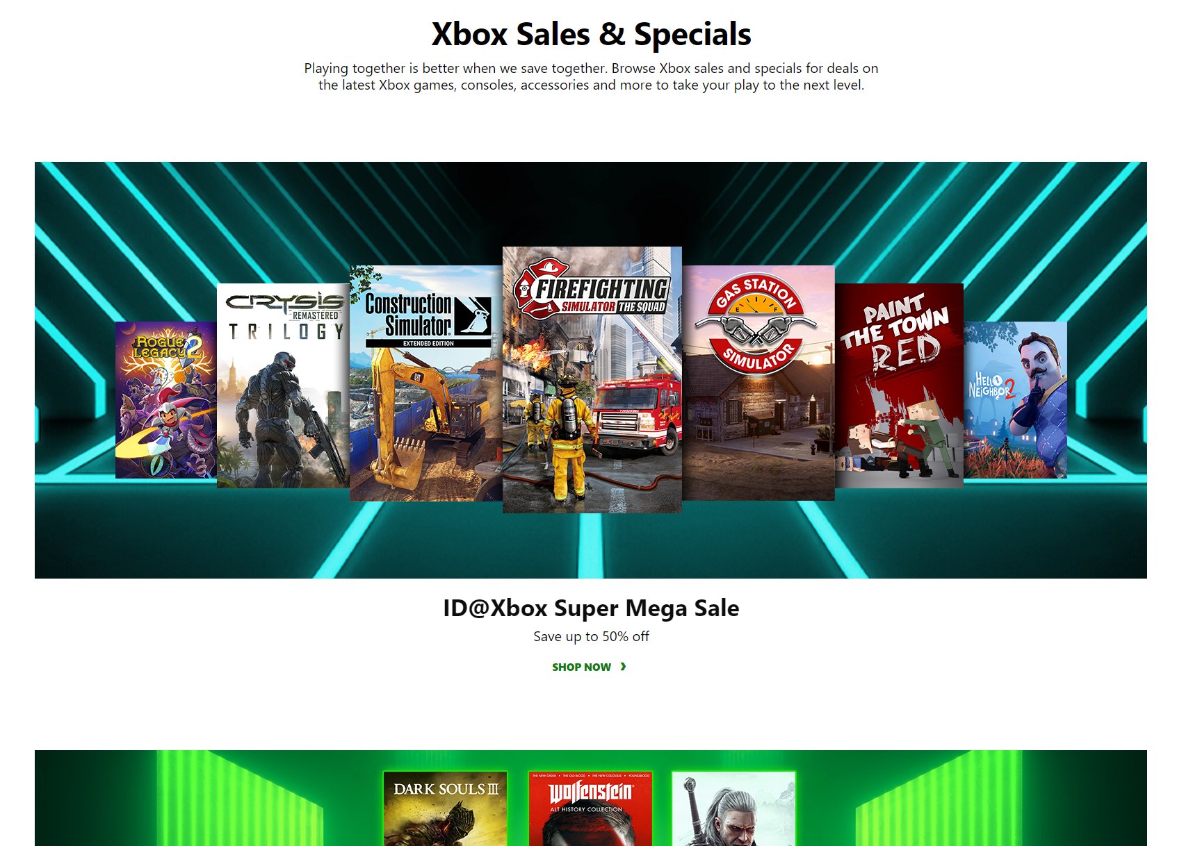Xbox Sales and Specials