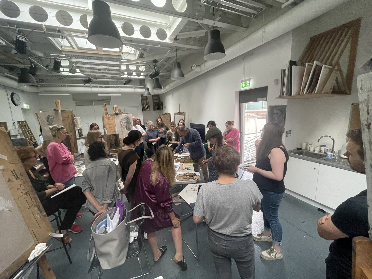 Arts in Junior Cycle (@juniorcyclearts) on Twitter photo Day 2 of our Figurative Oil Painting workshop with artist Blaise Smith <a href="/RHAGallery/">RHA Gallery</a> Exploring composition, tone and colour @JCforTeachers Day 2 of our Figurative Oil Painting workshop with artist Blaise Smith <a href="/RHAGallery/">RHA Gallery</a> Exploring composition, tone and colour @JCforTeachers