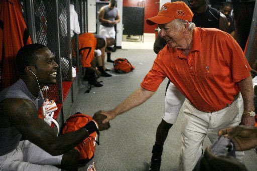 Words can’t describe what it’s like have such a great man in Boone Pickens.

He created a plan beyond his lifetime that would help Oklahoma State forever.

#GoPokes | #LoyalAndTrue 🤠