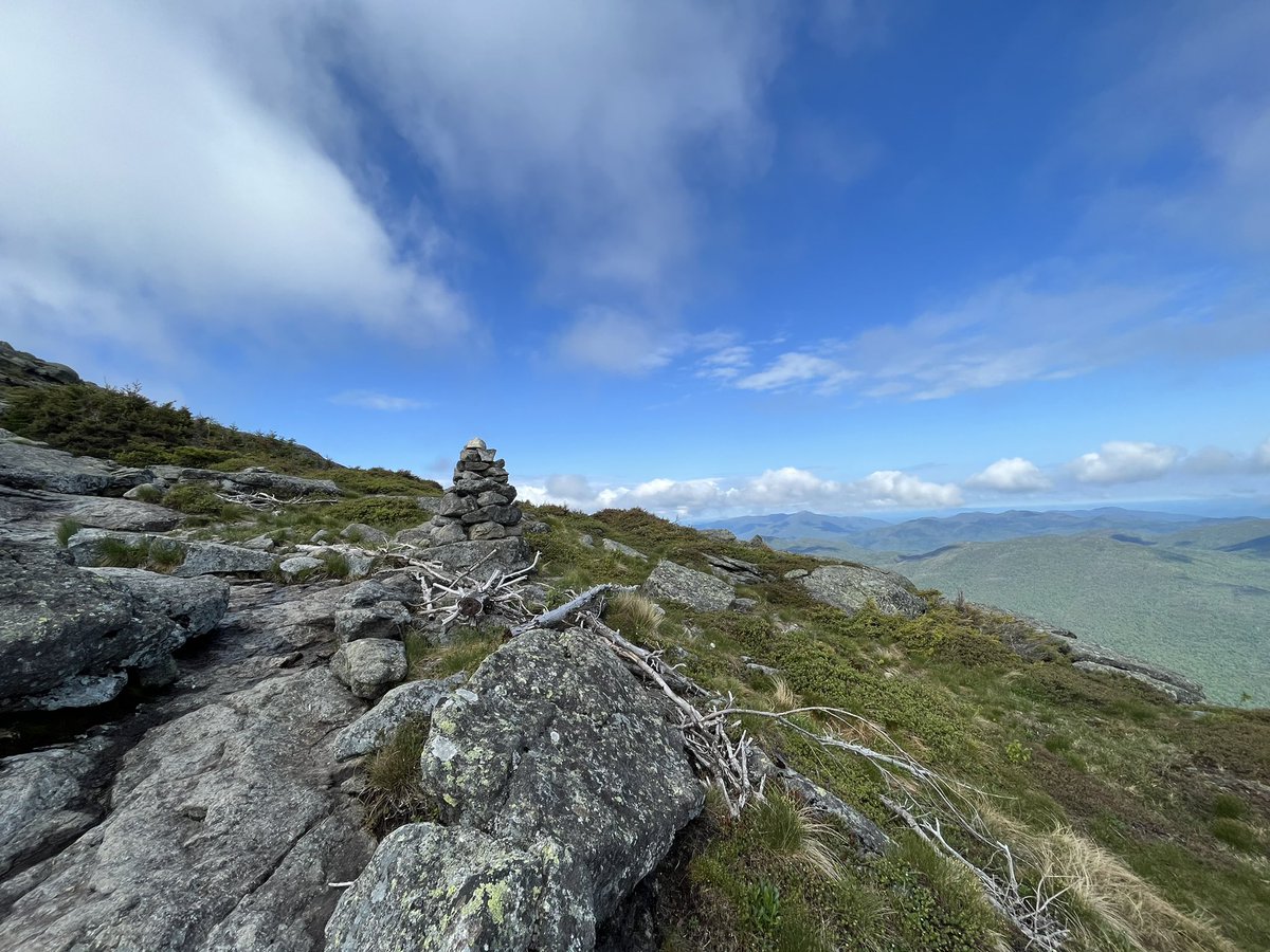 Sdunham72's tweet image. If you see me limping around today it’s probably a result of hitting 3 High Peaks yesterday. What a day! Over 10 miles, 4,300+ elevation gained &amp;amp; really sore quads. Was way too long since I’ve been to this special place. #Algonquin #Iroquois #Wright