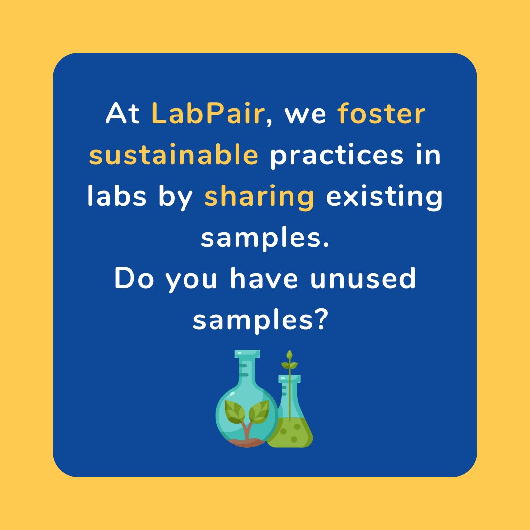How many unused samples is your lab storing?

#academia #AcademicChatter #academiclife