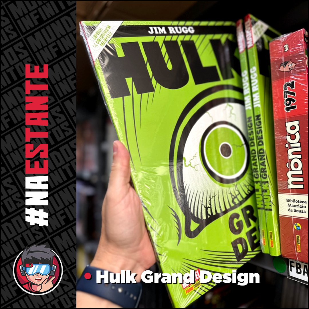 M_InfinitosBR's tweet photo. Hulk Grand Design
Como se desenvolveu a saga completa de um dos mais aclamados personagens da Marvel?

Um testemunho dos maiores e mais importantes momentos na história do Hulk através do olhar de um contador de histórias visionário, desde o princípio até o presente. https://t.co/auSlQXErxb