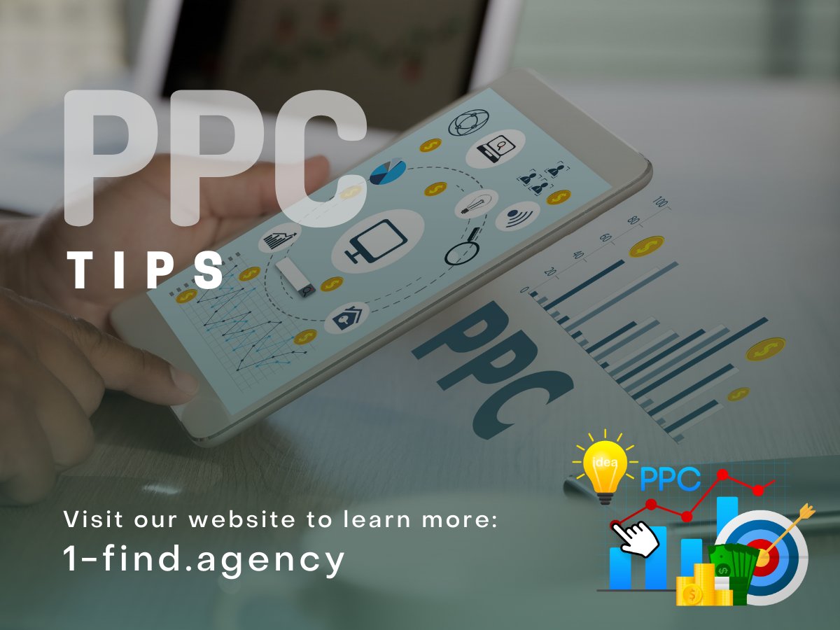 Here are a few essential tips to make the most of your PPC campaigns. 
1. Keyword Research
2. Landing Page Relevance
3. Ad Extensions
4. Optimize for Mobile
5. Regular Testing and Optimization
#1FIND #PayPerClick #PPC #PPCTips