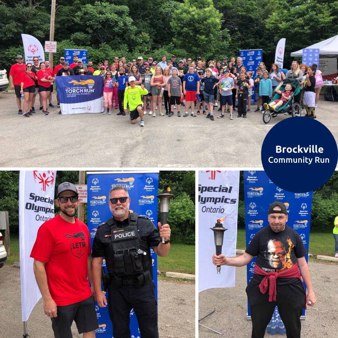 Torch Run Ontario (@torchrunontario) on Twitter photo Last week Gananoque, Pickle Lake, and Brockville held their Community Torch Runs!
Thanks to <a href="/GananoquePolice/">Gananoque Police</a>, Pickle Lake Police, and <a href="/BPS_News/">Brockville Police Service</a> for organizing the community runs. Last week Gananoque, Pickle Lake, and Brockville held their Community Torch Runs!
Thanks to <a href="/GananoquePolice/">Gananoque Police</a>, Pickle Lake Police, and <a href="/BPS_News/">Brockville Police Service</a> for organizing the community runs.