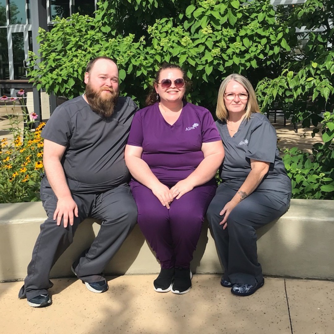 AliveHospice's tweet photo. #HappyCNAWeek“CNAs are the backbone of our organization...they make patients and families feel very supported. I hear from families that they take time to get to know them before providing care to alleviate any anxiety.” - Amy Allen, Administrator of Home Care https://t.co/eSARIdwP48